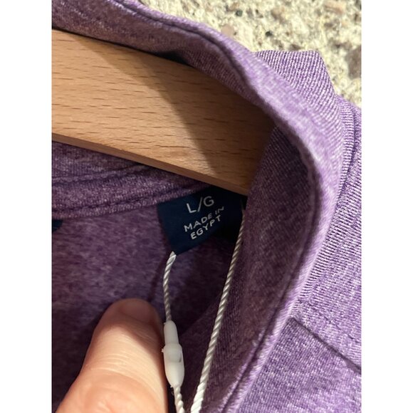 Cutter & Buck Power Basketball Purple Quarter-Zip Pullover L Sustainable Materia - Picture 3 of 7